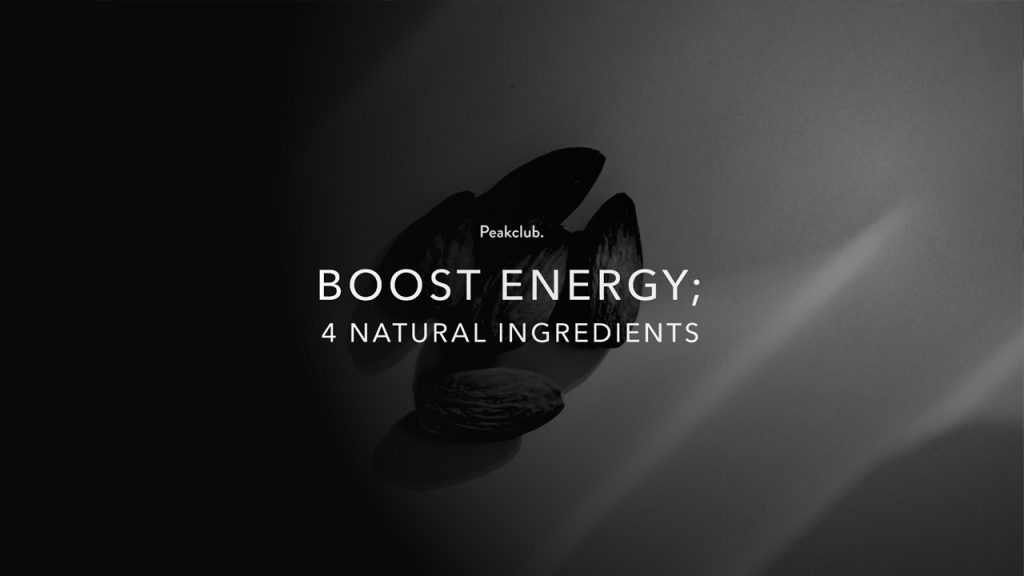 Boost energy; an easy and natural way.