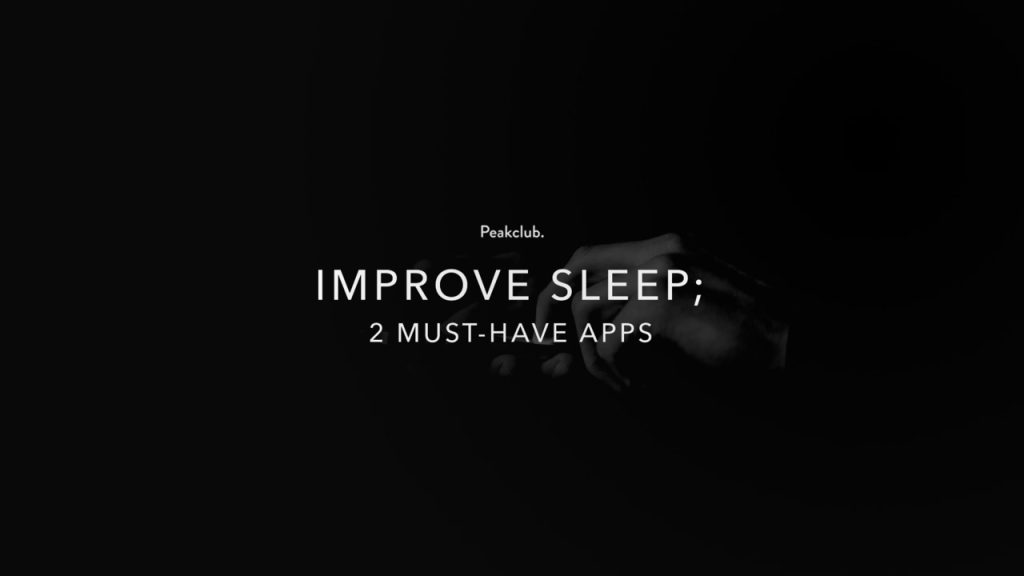 Improve sleep and destroy fatigue; the only two apps you'll ever need.